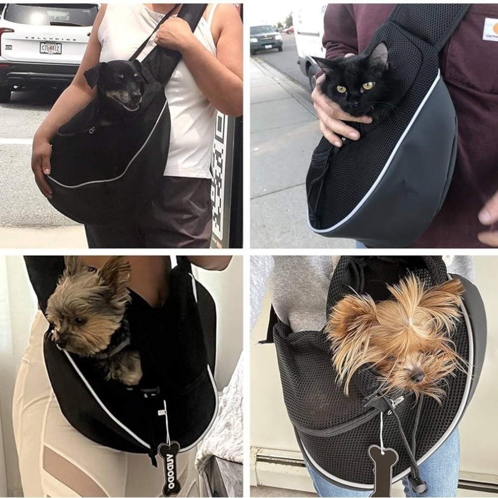 Black Pet Sling Carrier - Picture 3 of 3